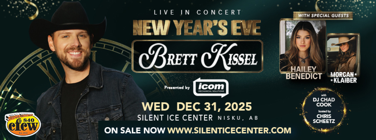 Country Club: New Year's Eve with Brett Kissel
