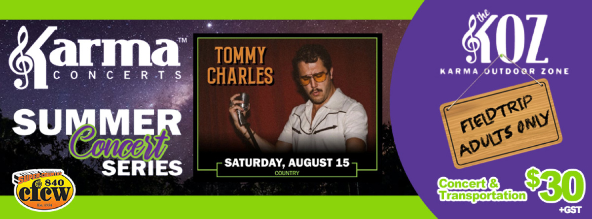 Country Club: Karma Summer Concert Series: Tommy Charles